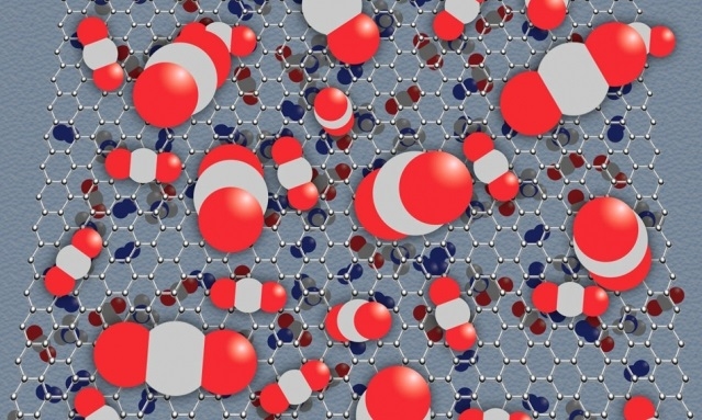 Scheme of a polymer membrane