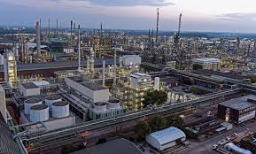 BASF’s chemical production site at Ludwigshafen, Germany