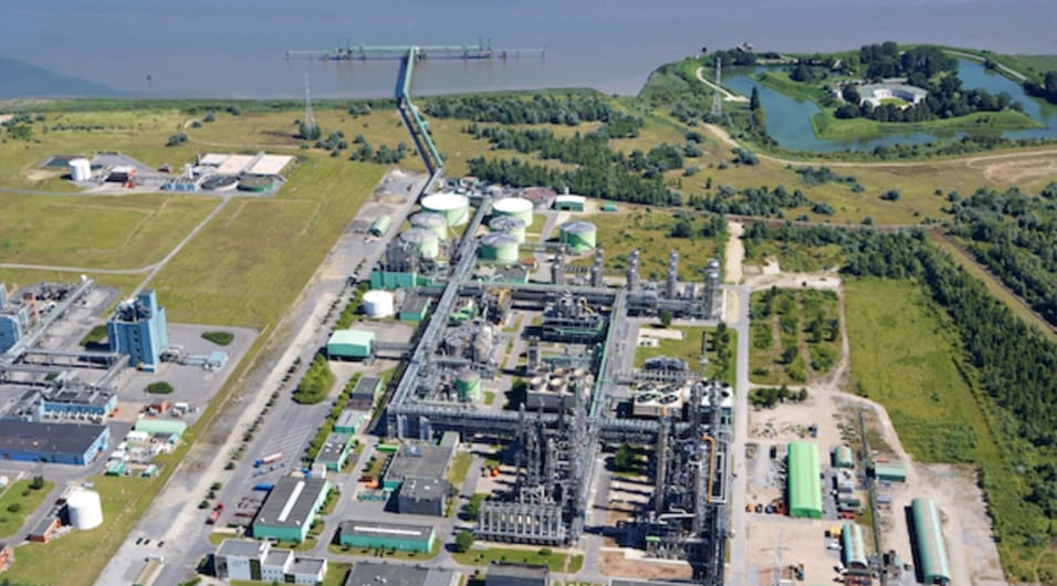 View of INEOS’ Phenol site in Doel