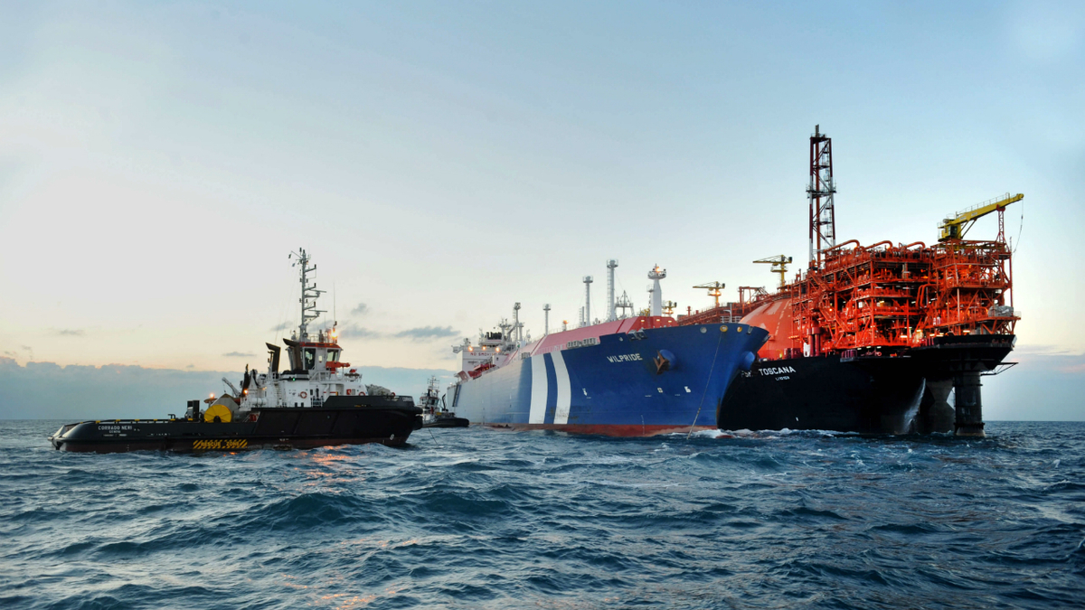 Snam’s FRSU Toscana meets about 4% of Italy’s gas requirements
