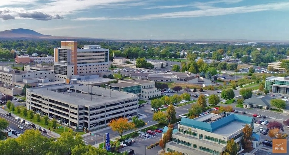 Render of Pacific Northwest National Laboratory (PNNL) in Richland