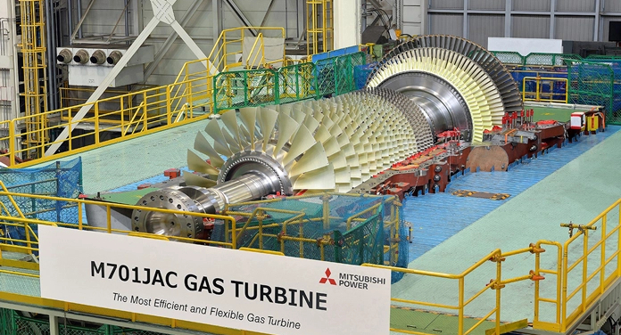 Mitsubishi's M701JAC gas turbine