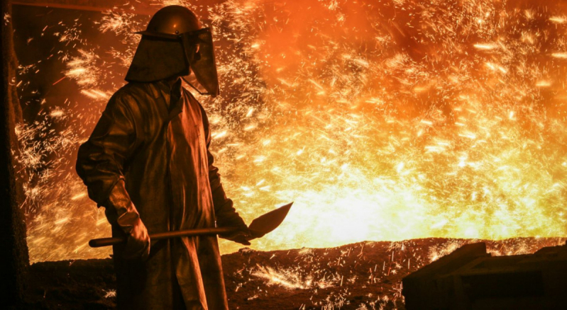 Steel makers are urged to burn hydrogen to generate process heat