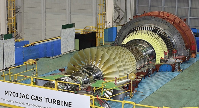 M701SDAX turbine, as delivered to Jiangsu's BFG-fired power plant