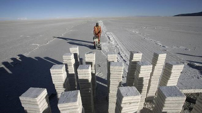 Lithium mining in Peru