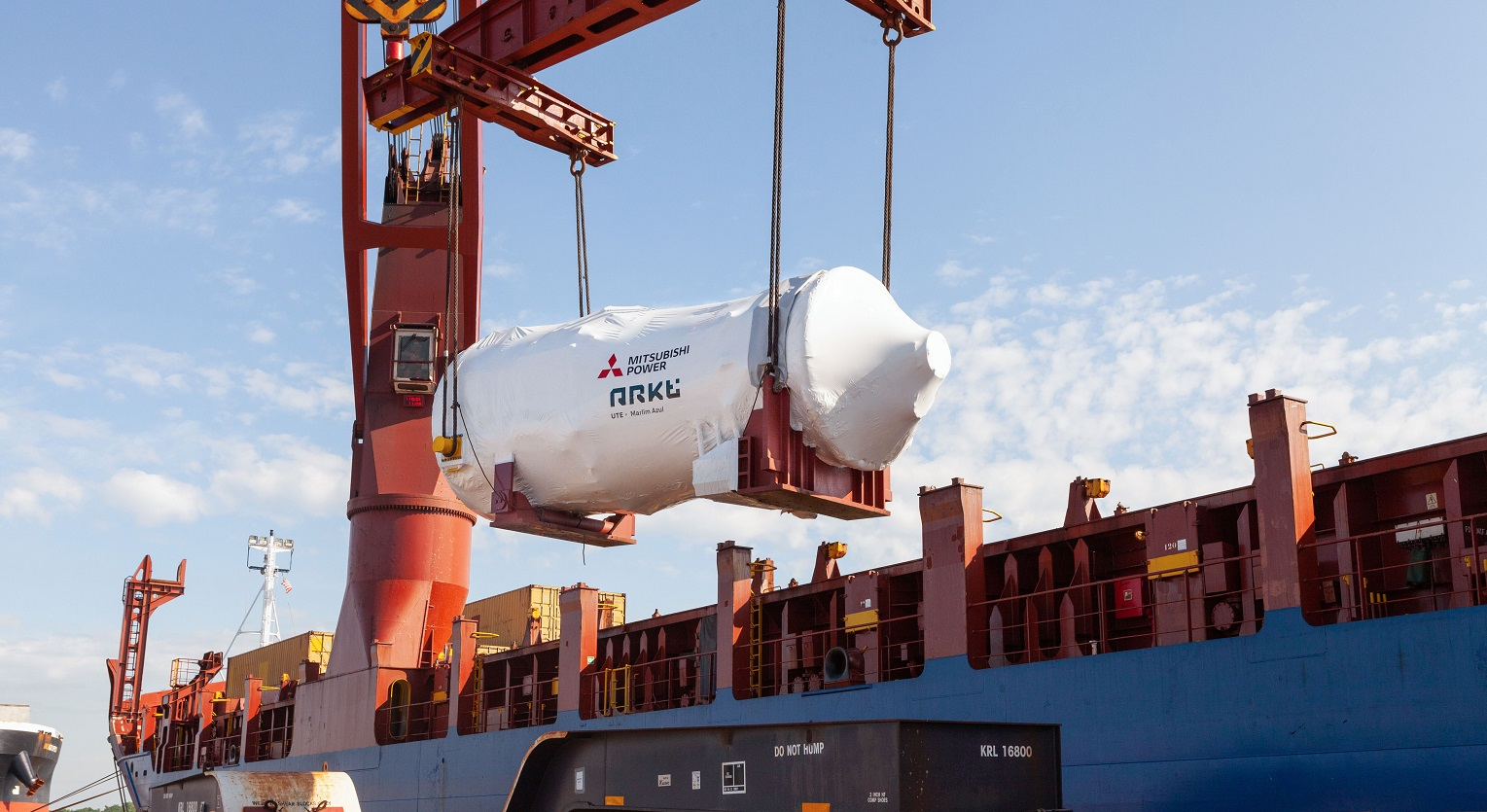 M501JAC leaves Savannah Machinery Works in Georgia, en route to Brazil