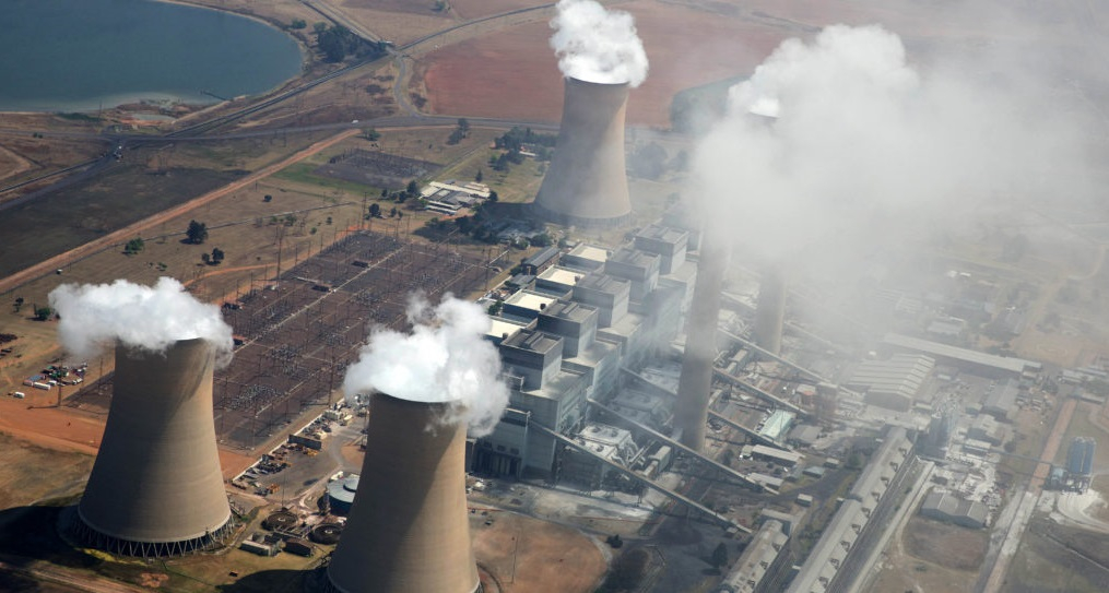 Emissions from Eskom’s Kriel coal power plant