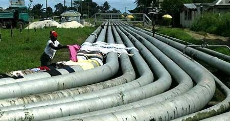 Stretch of the Escravos-Lagos Pipeline
