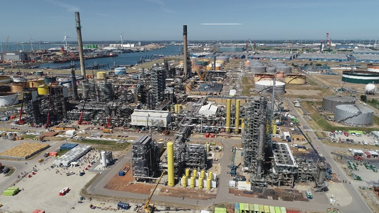 Zeeland Refinery in the Dutch town Vlissingen