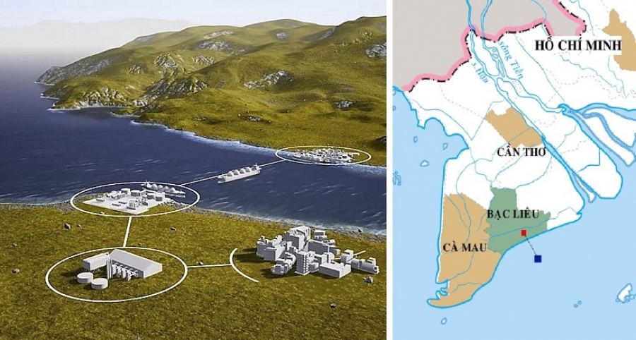 Bac Lieu's LNG regas facitility and power project