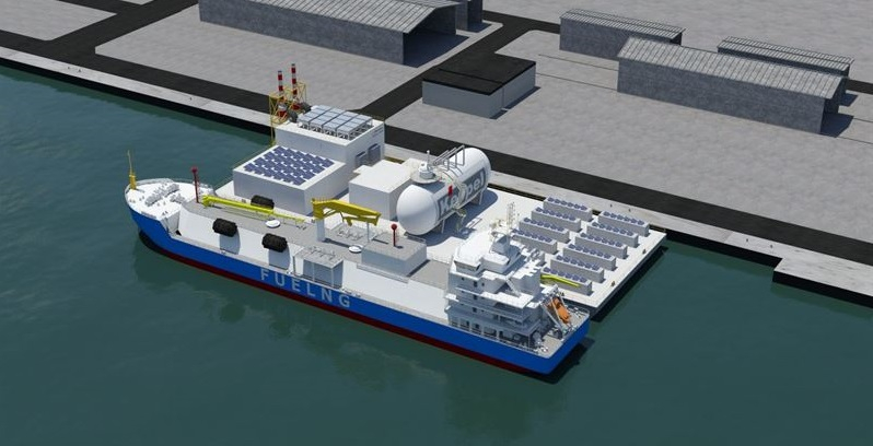 Render of Keppel’s FLL off Singapore