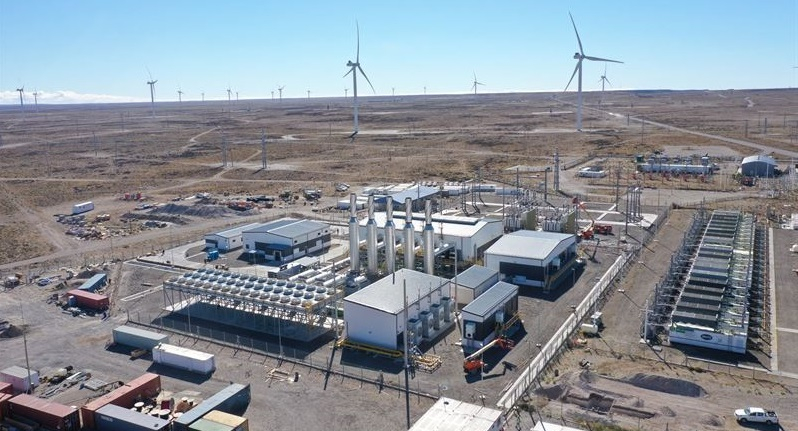 YPF’ Manantiales Behr power plant helps balance wind energy