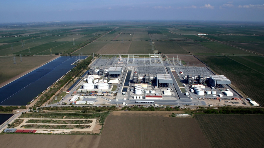 View of Rio Bravo power units II-IV