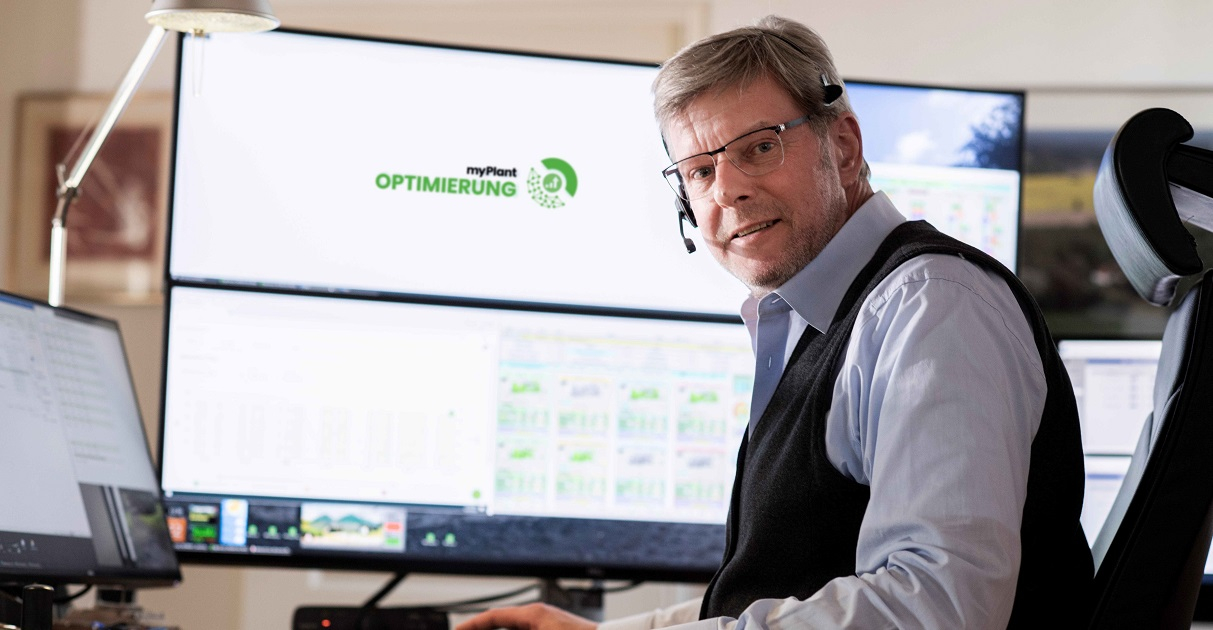 Marin Buchholz, managing partner of Blumendorf Bio-Energie
