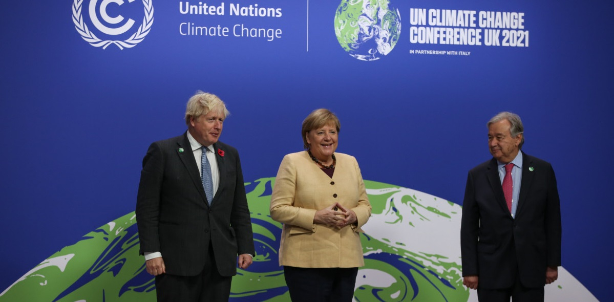 Chancellor Angela Merkel at her last COP as German leader.