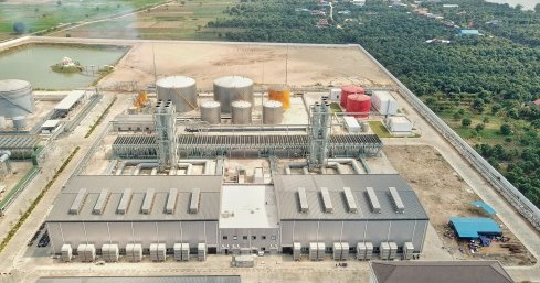EDC's new plant consist of 11 MAN 18V51/60DF engines