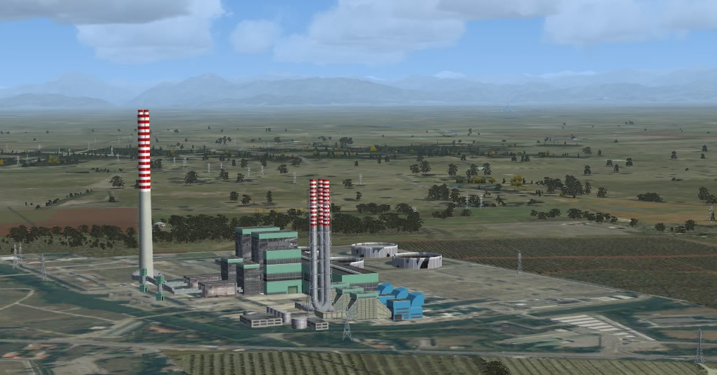 Render of the new Tavazzano CCGT unit