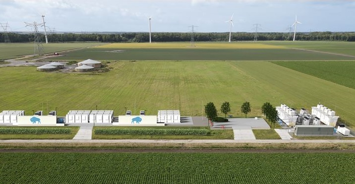 Render of the Buffalo battery in the Netherlands