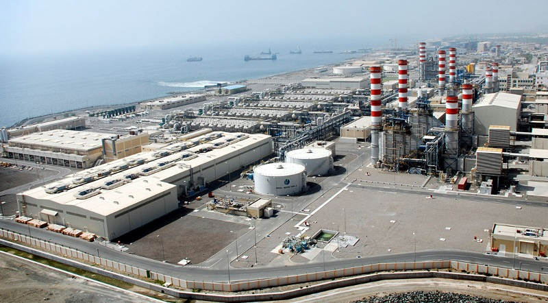 Fujairah F3 is being built between the F1 and F2 units