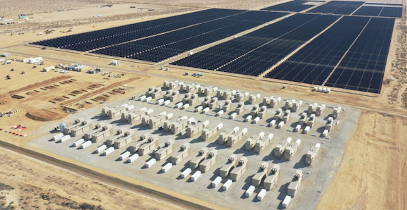 Render of PG&E's Sanborn project Kern County, California