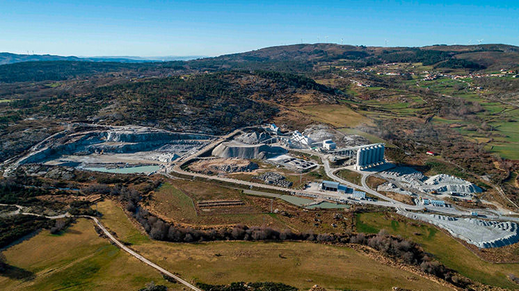 Aerial view of the Tamega complex