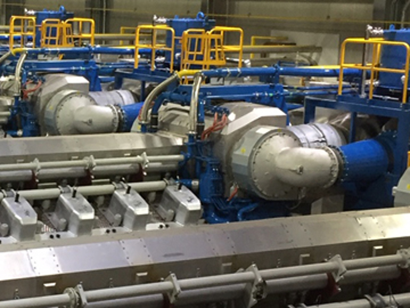 View into the F.D. Kuester plant