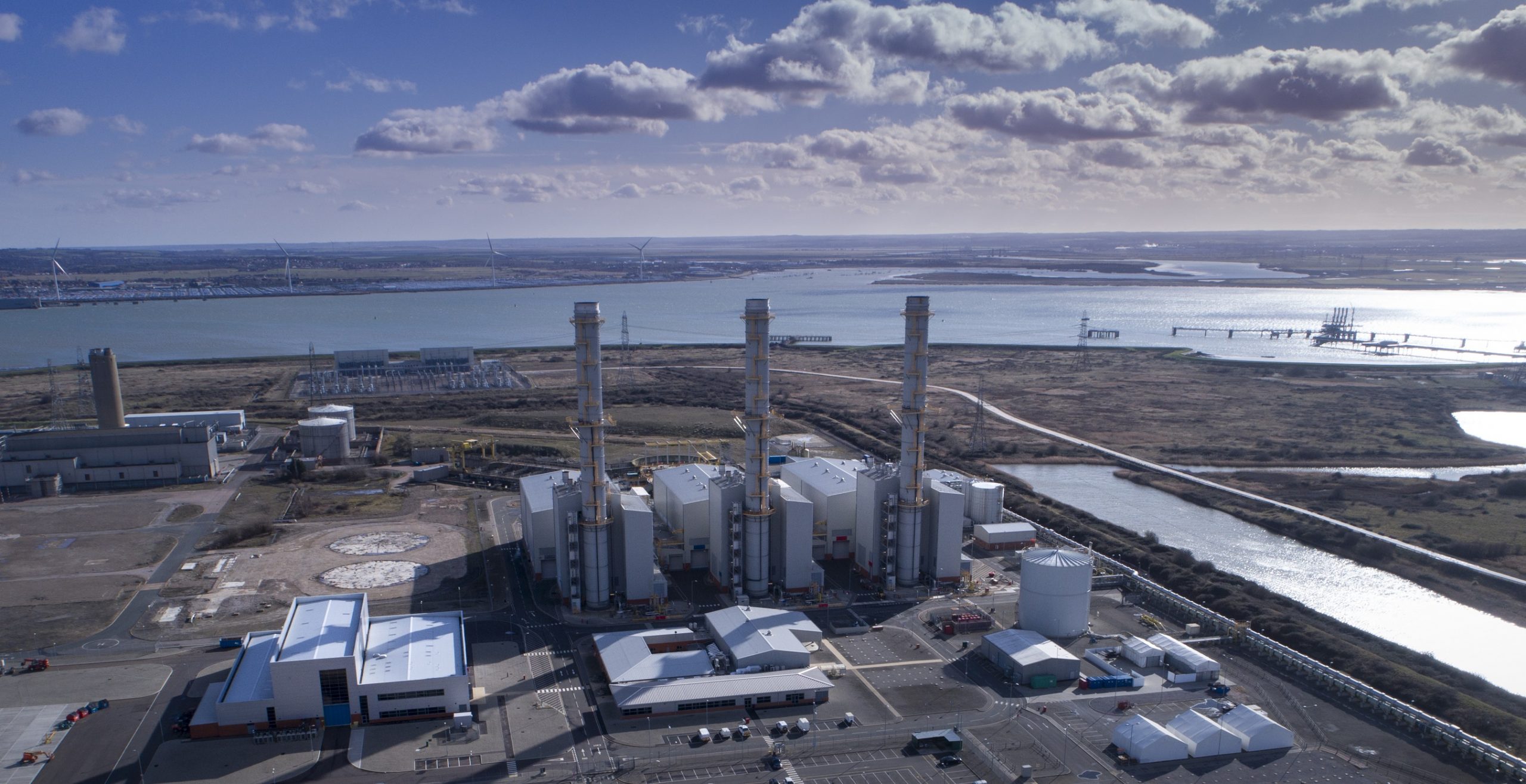 View of Uniper's Grain CCGT