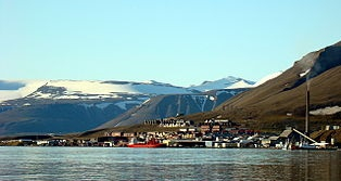 Longyearbyen in Svalbard