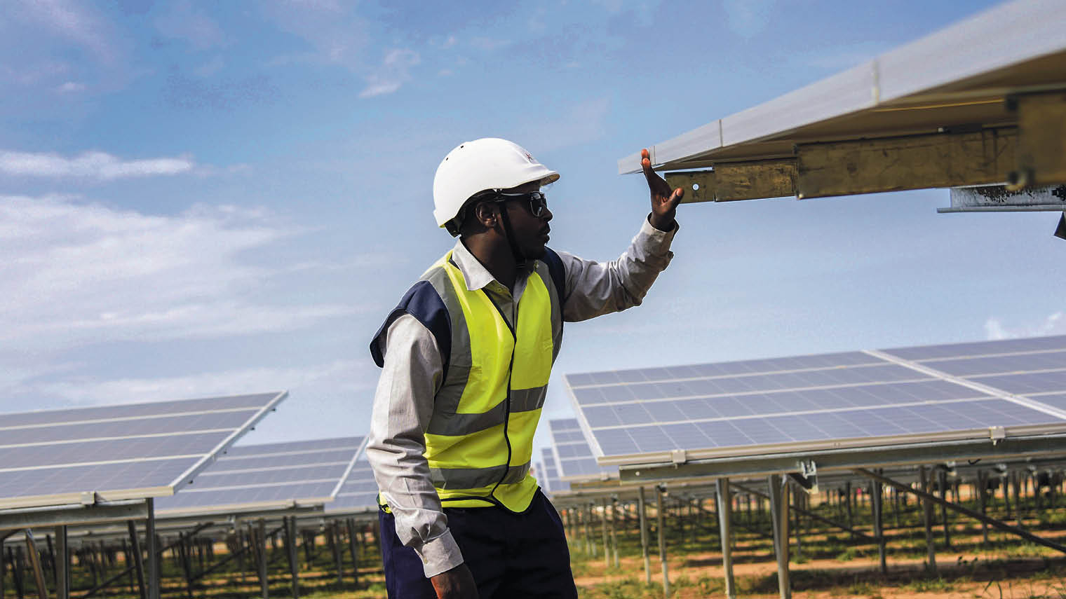 Large solar park in Uganda