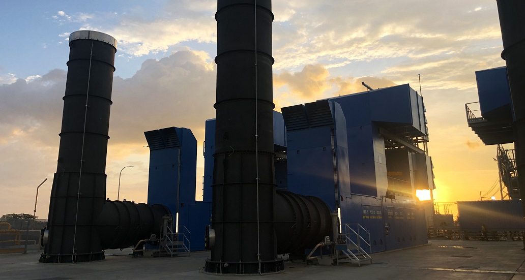 Dirio power station in PNG