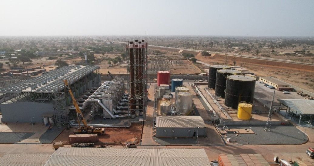 Meclec power plant in Mbour, south of Dakar