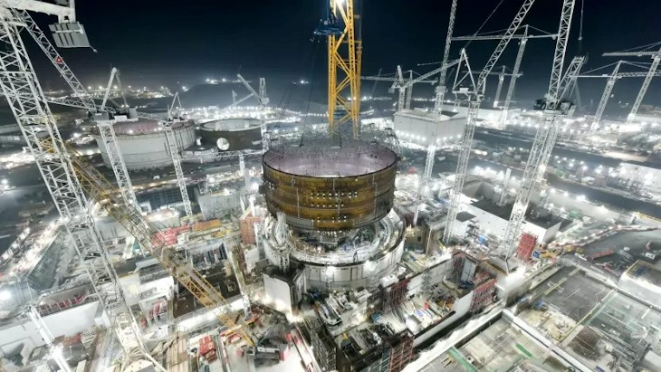 Hinkley Point C receives its first containment ring