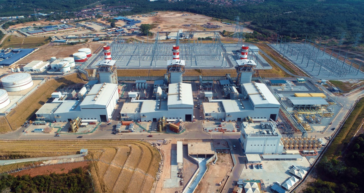 View of Edra's new CCGT at Alor Gajeh