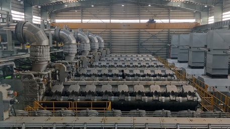 Power plant in Thakurgaon with six MAN 18V48/60TS engines