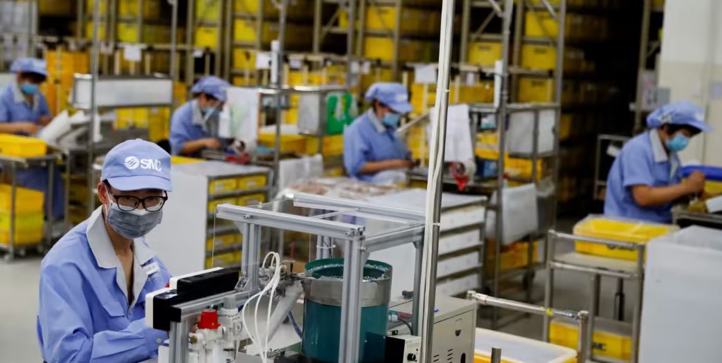 Manufacturing activity slowed in China