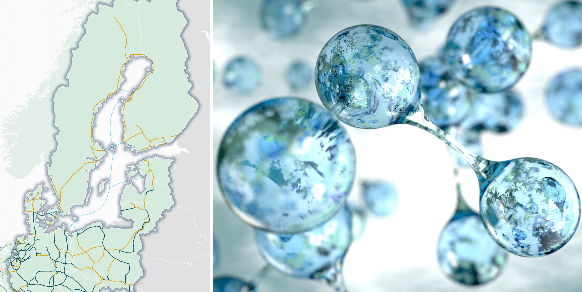 Nordic Hydrogen Route in the Gulf of Bothnia between Sweden and Finland