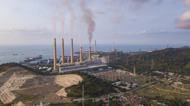 Suralaya Power Station, some 150km west of Jakarta