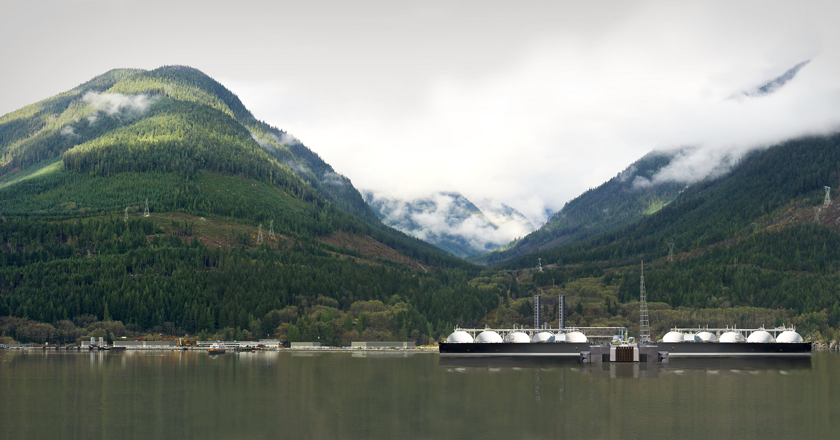 Woodfibre LNG will run on clean hydropower