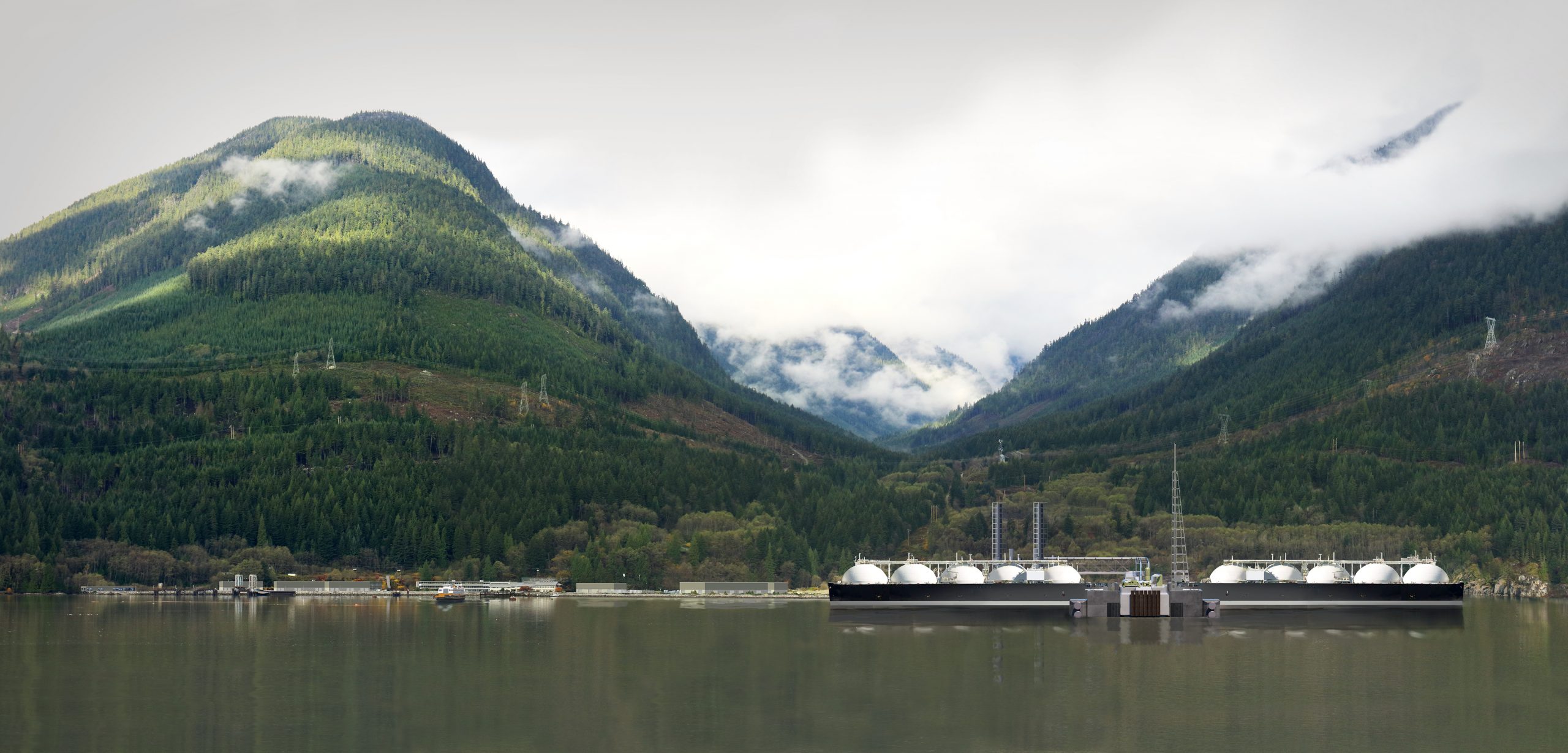 Woodfibre LNG will run mostly on hydropower