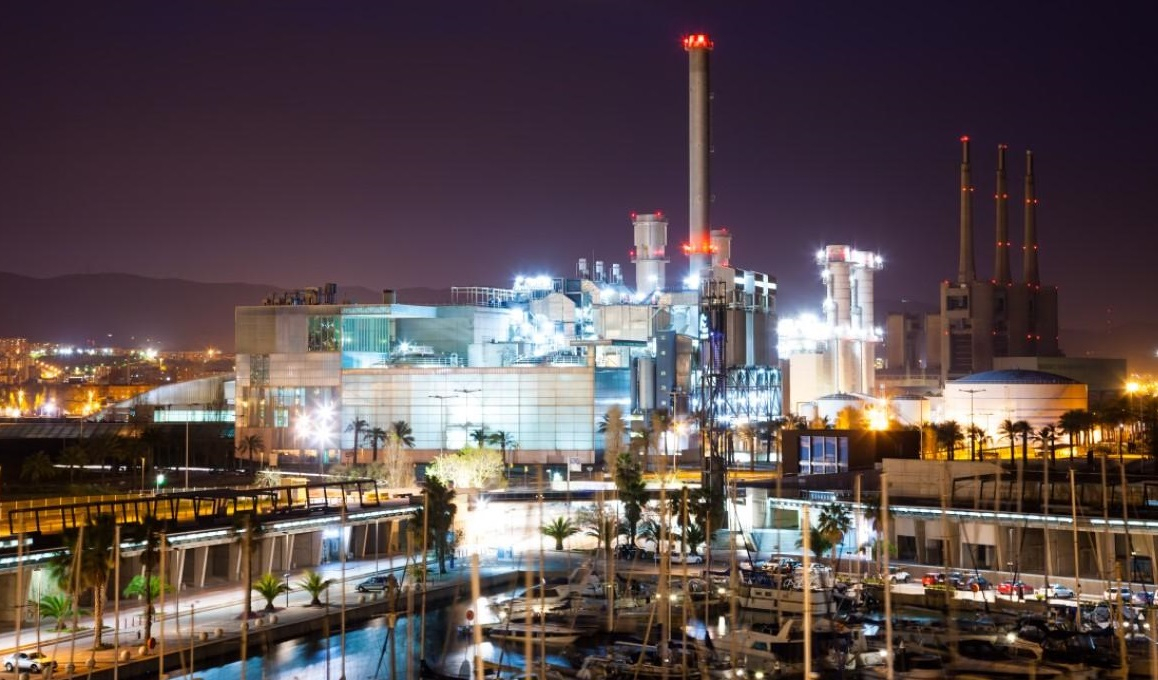 Endasa power plant in Barcelona
