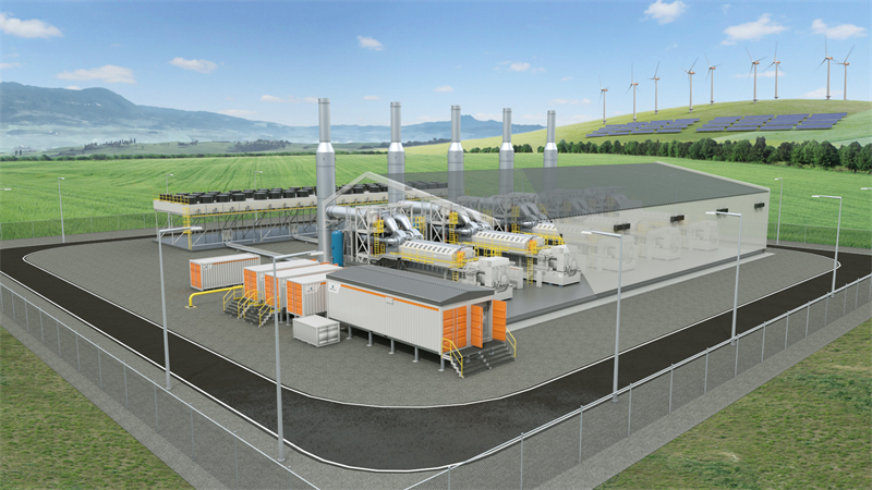 Render of Wärtsilä 31SG Balancer