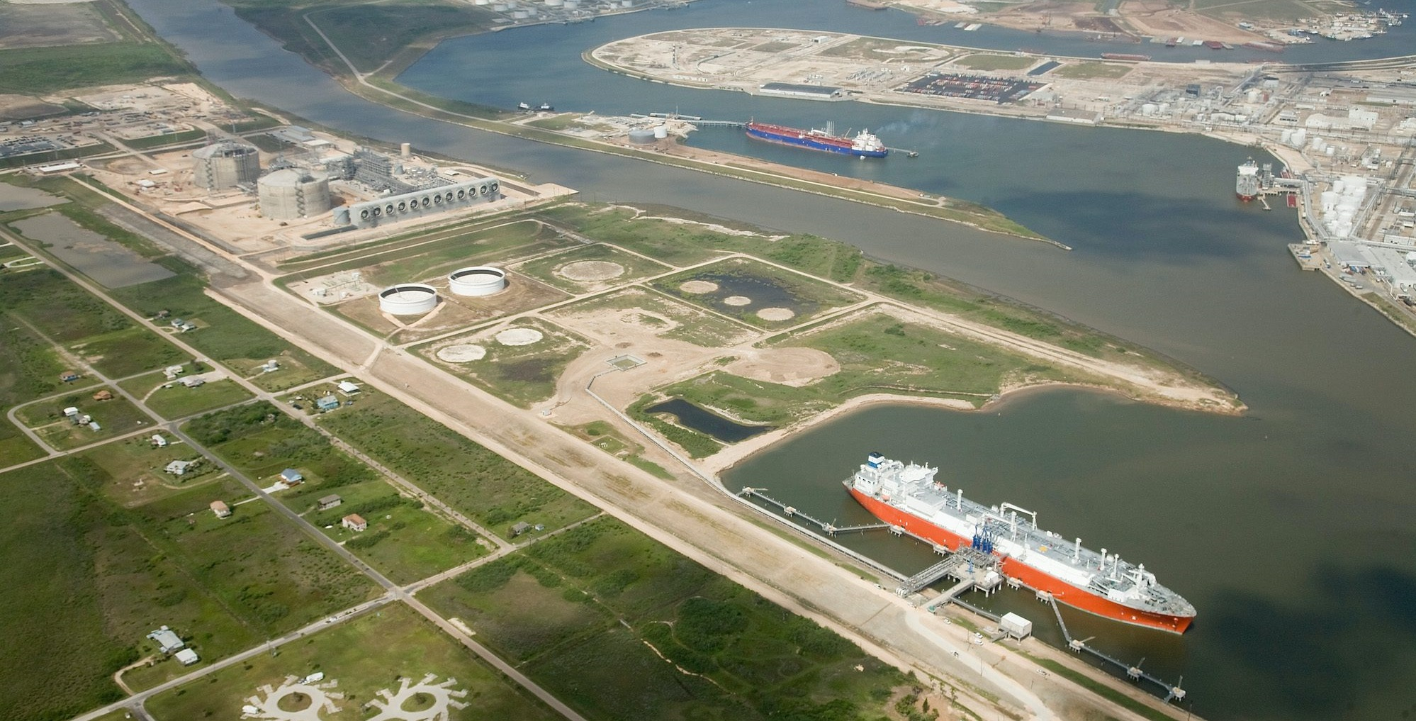 Freeport LNG on Quintana Island, Texas