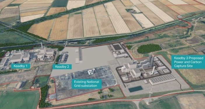 Site of SSE’s Keadby power stations