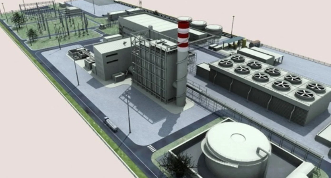 Render of the plant