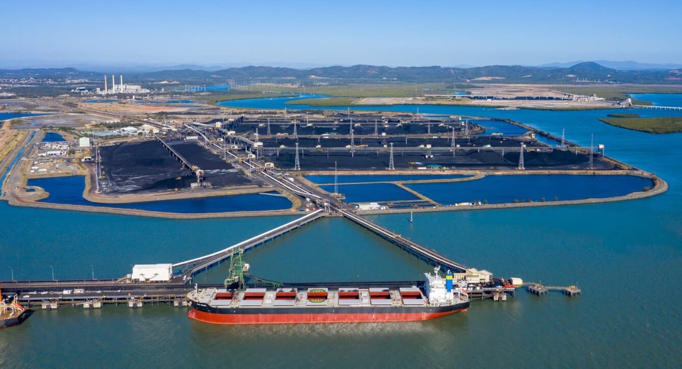 Coal exports at Gladstone Port