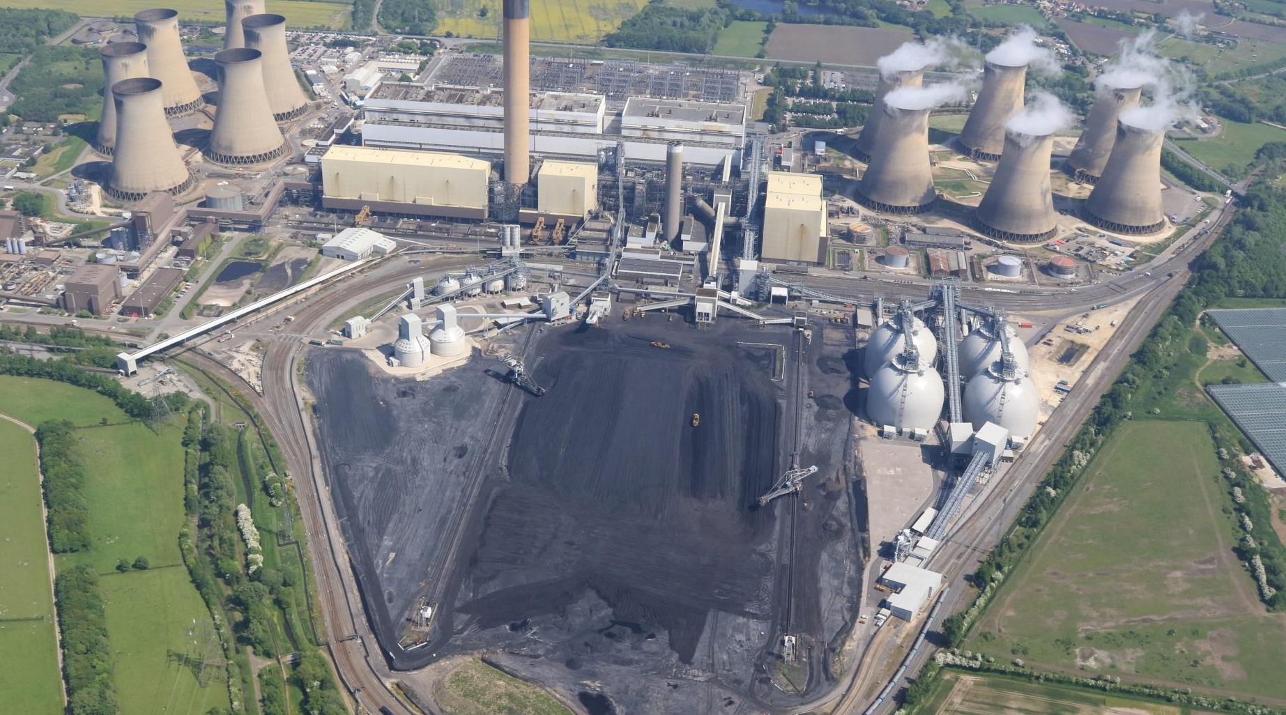 Drax coal power unit