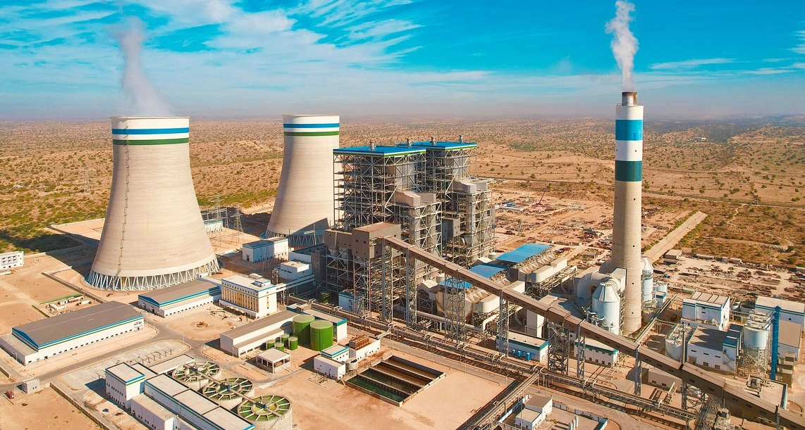 Pakistan's newly commissioned SSRL Thar coal power plant (1.32 GW)