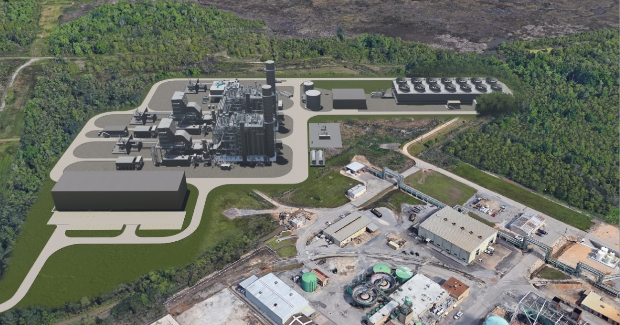Render of Orange County Advanced Power Station