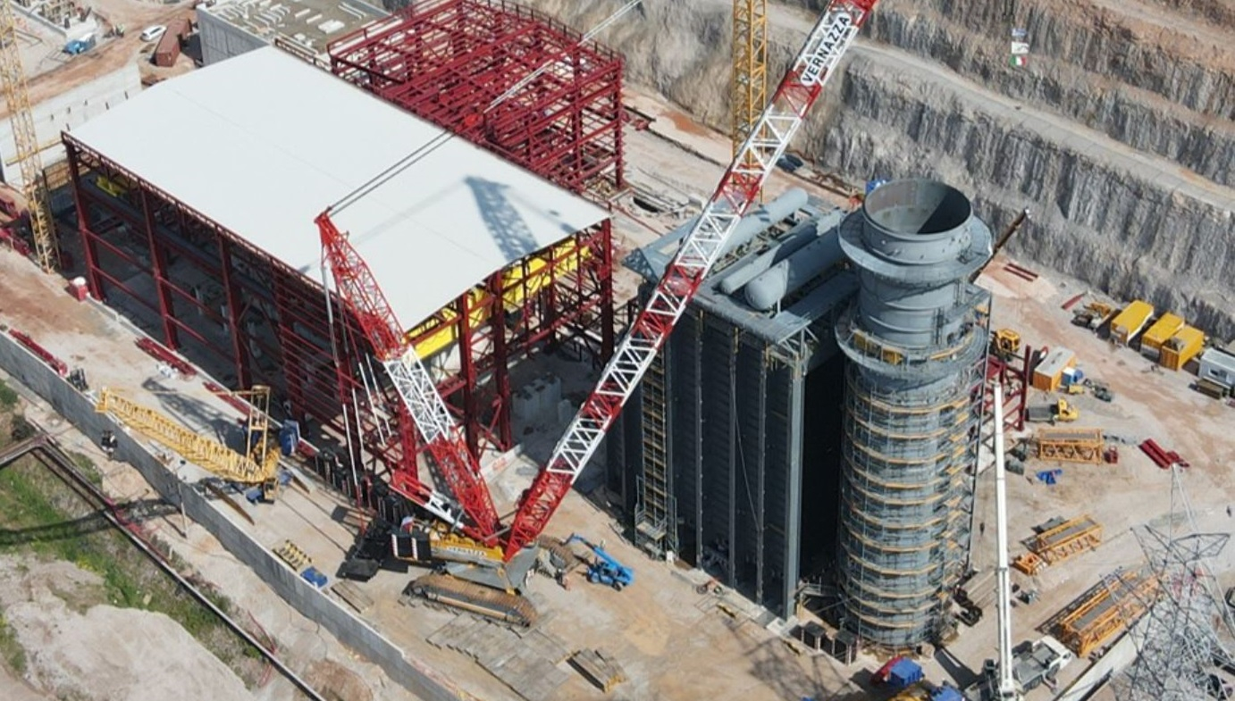 Construction of Mytilineo’s Ag. Nikolaou CCGT