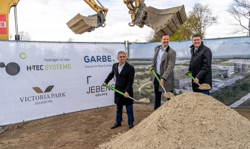 Ground-breaking for the new PEM factory in Hamburg